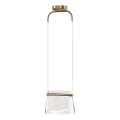 Maytoni MOD170PL-L8BS3K - LED Csillár zsinóron CABARET LED/8W/230V arany