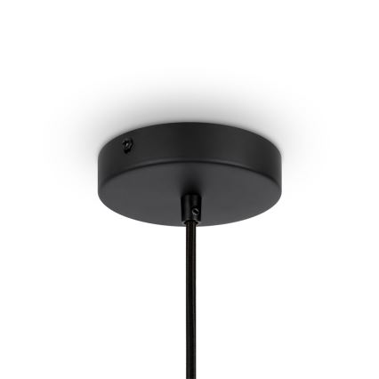 Maytoni MOD191PL-01W - Csillár zsinóron ROOTS 1xE27/40W/230V átm. 20 cm bézs