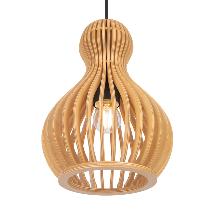 Maytoni MOD192PL-01W - Csillár zsinóron ROOTS 1xE27/40W/230V átm. 20 cm bézs