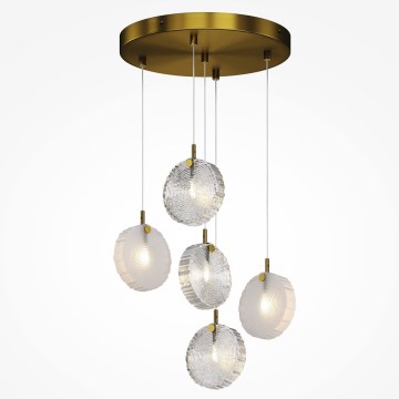 Maytoni MOD254PL-05BS - Csillár zsinóron FROZEN 5xG4/28W/230V réz