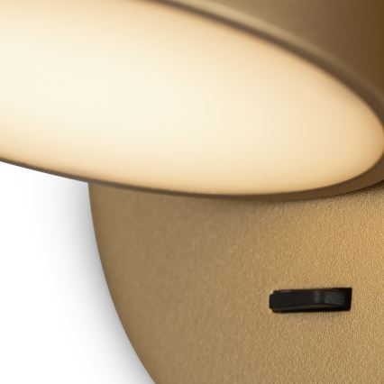 Maytoni MOD421WL-L6BS3K - LED fali lámpa PIXEL LED/7W/230V 3000K arany