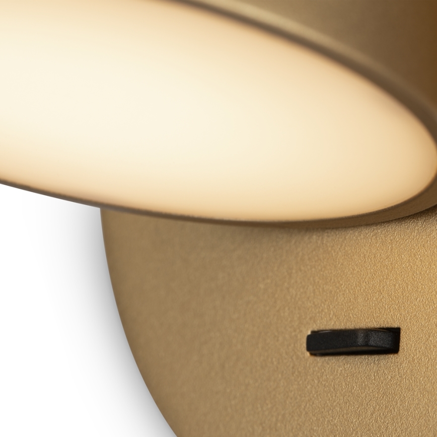 Maytoni MOD421WL-L6BS3K - LED fali lámpa PIXEL LED/7W/230V 3000K arany