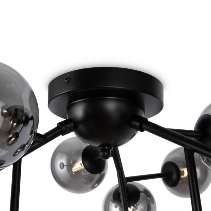 Maytoni MOD545CL-12B - DALLAS mennyezeti lámpa 12xG9/28W/230V fekete/füstszínű