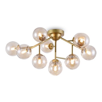 Maytoni MOD545PL-12G - Felületre szerelhető csillár DALLAS 12xG9/28W/230V réz