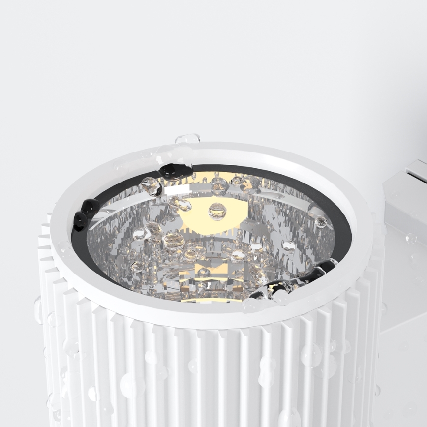 Maytoni O419WL-01W - Kültéri fali lámpatest RANDO 1xE27/60W/230V IP54 fehér