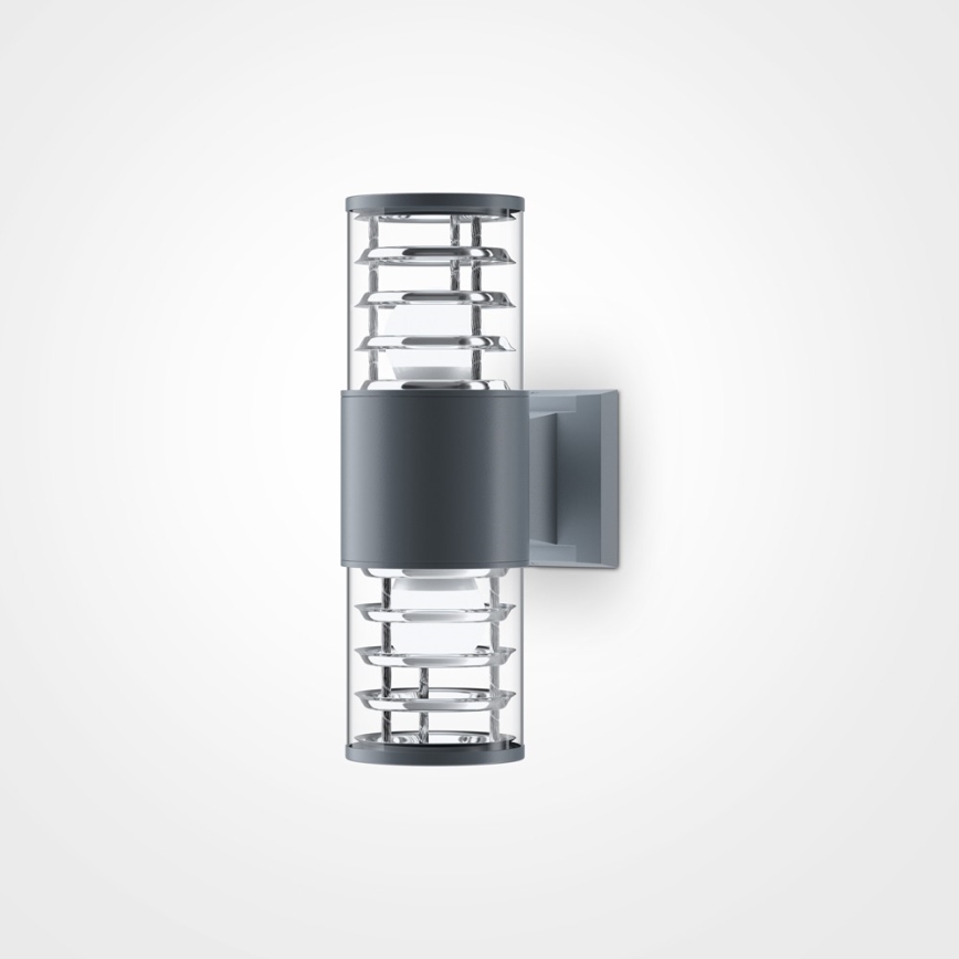 Maytoni O576WL-02GR - Kültéri fali lámpa BRONX 2xE27/60W/230V IP54 antracit