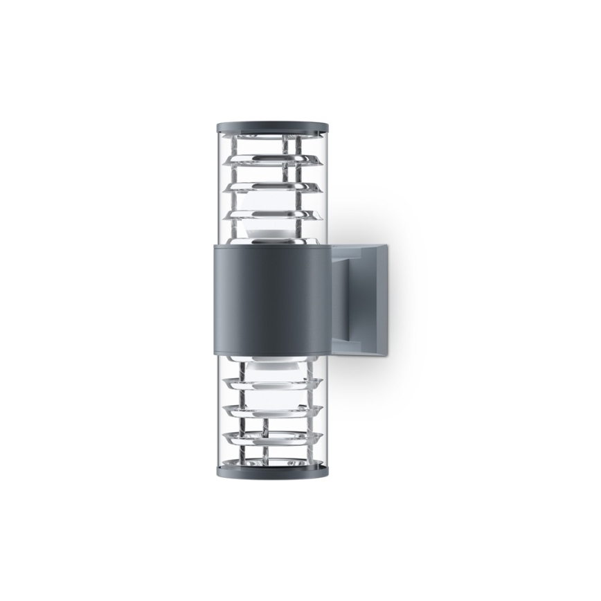 Maytoni O576WL-02GR - Kültéri fali lámpa BRONX 2xE27/60W/230V IP54 antracit