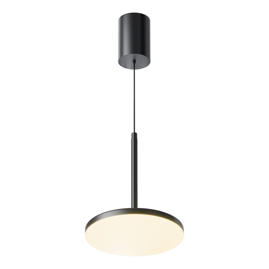 Maytoni P076PL-L12W3K-B - LED Csillár zsinóron PLATO LED/12W/230V 3000K fekete