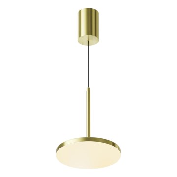Maytoni P076PL-L12W3K-BS - LED Csillár zsinóron PLATO LED/12W/230V 3000K arany