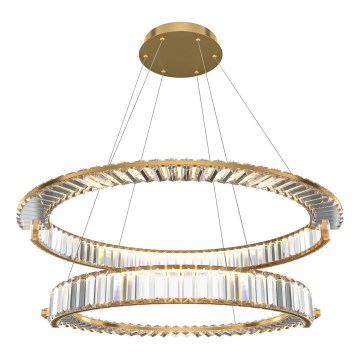 Maytoni P097PL-L90G4K - LED csillár kábelen KRONE LED/90W/230V CRI 90 átm. 102 cm arany