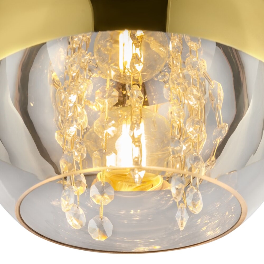 Maytoni P140-PL-110-1-G - Csillár zsinóron FERMI 1xE27/60W/230V arany