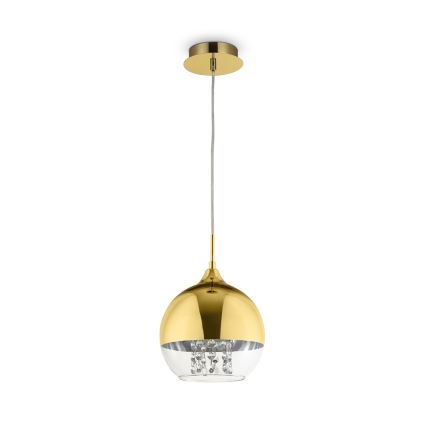 Maytoni P140-PL-110-1-G - Csillár zsinóron FERMI 1xE27/60W/230V arany