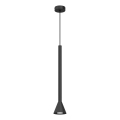 MAZZO kábeles csillár 1xGU10/8W/230V, fekete