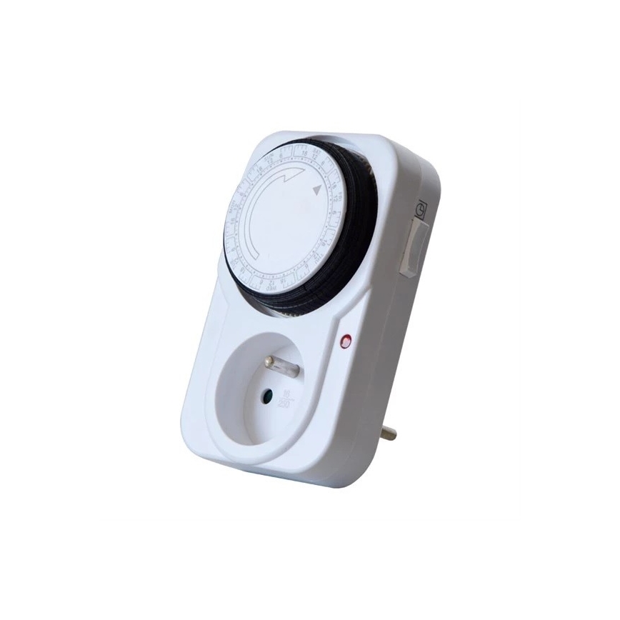 Mechanikus időzítő kapcsoló heti 16A/230V