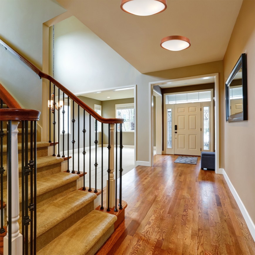 Mennyezeti lámpa MEDA 2xE27/60W/230V fenyő