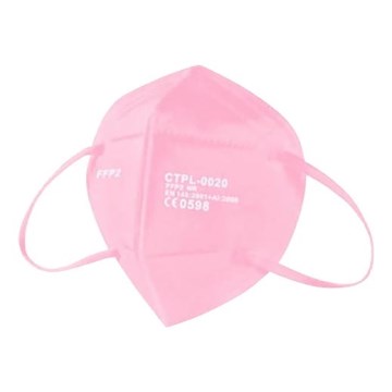 Media Sanex Maszk FFP2 NR / KN95 Rózsaszín 1 db