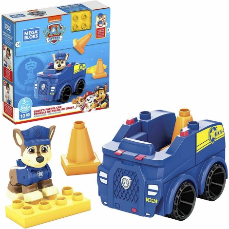 Mega Bloks - Gyerek építőkészlet Mancs őrjárat Chase autója