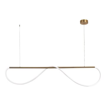 MELECA LED csillár kábelen LED/36W/230V 3000/4000/6000K 160 cm arany