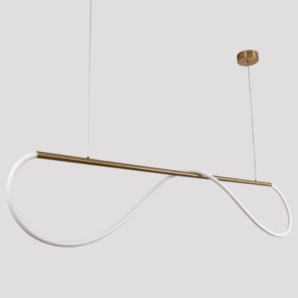 MELECA LED csillár kábelen LED/36W/230V 3000/4000/6000K 160 cm arany