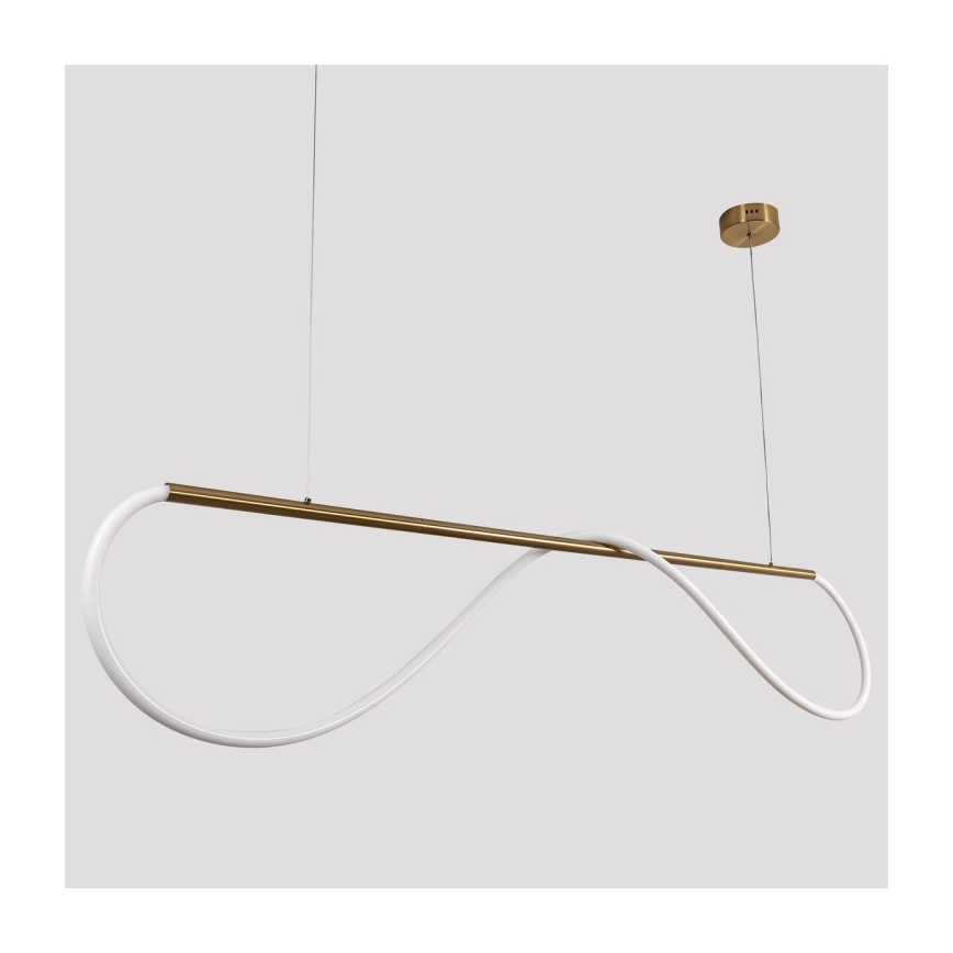 MELECA LED csillár kábelen LED/36W/230V 3000/4000/6000K 160 cm arany