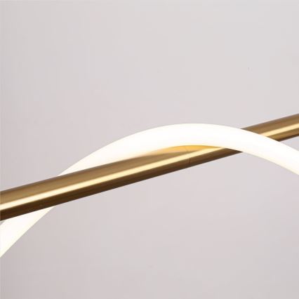 MELECA LED csillár kábelen LED/36W/230V 3000/4000/6000K 160 cm arany