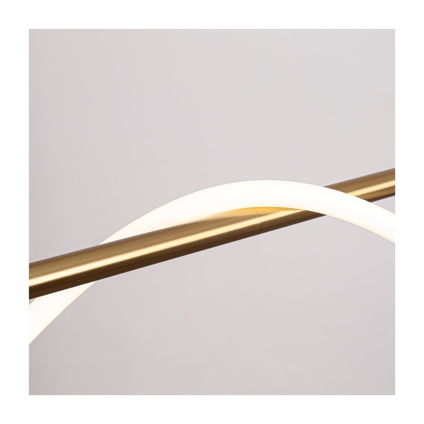 MELECA LED csillár kábelen LED/36W/230V 3000/4000/6000K 160 cm arany