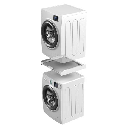 Meliconi 656114 - Ráépítő adapter mosógéphez és szárítógéphez 70 cm fehér