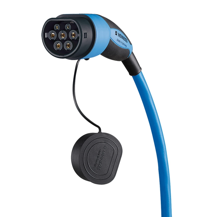 Mennekes - Töltő kábel elektromos autókhoz Type 2 7,5m 22kW 32A IP44