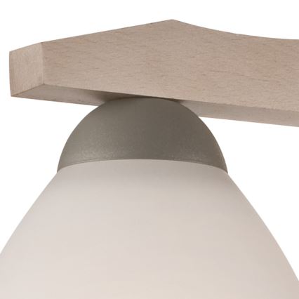 Mennyezeti csillár ADRIANO 3xE27/60W/230V bükk