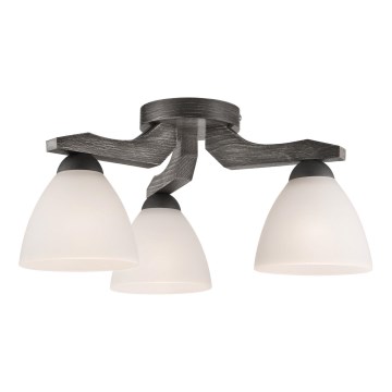 Mennyezeti csillár ADRIANO 3xE27/60W/230V bükk