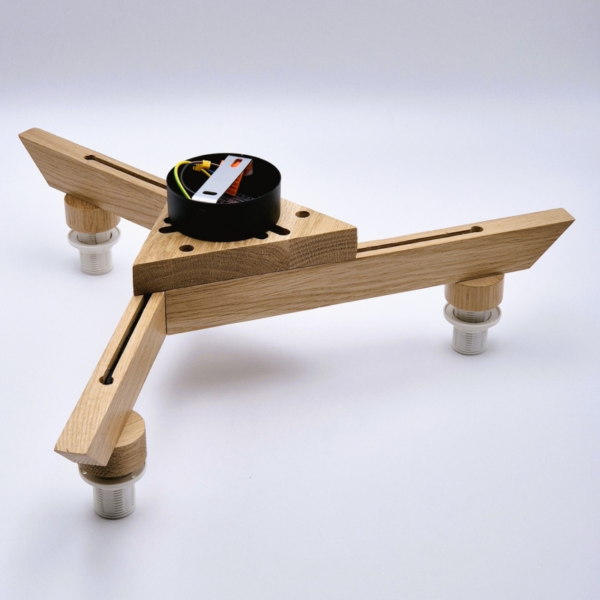 Mennyezeti csillár ANTONIO 3xE14/40W/230V tölgy