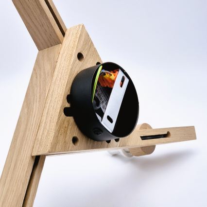 Mennyezeti csillár ANTONIO 3xE14/40W/230V tölgy