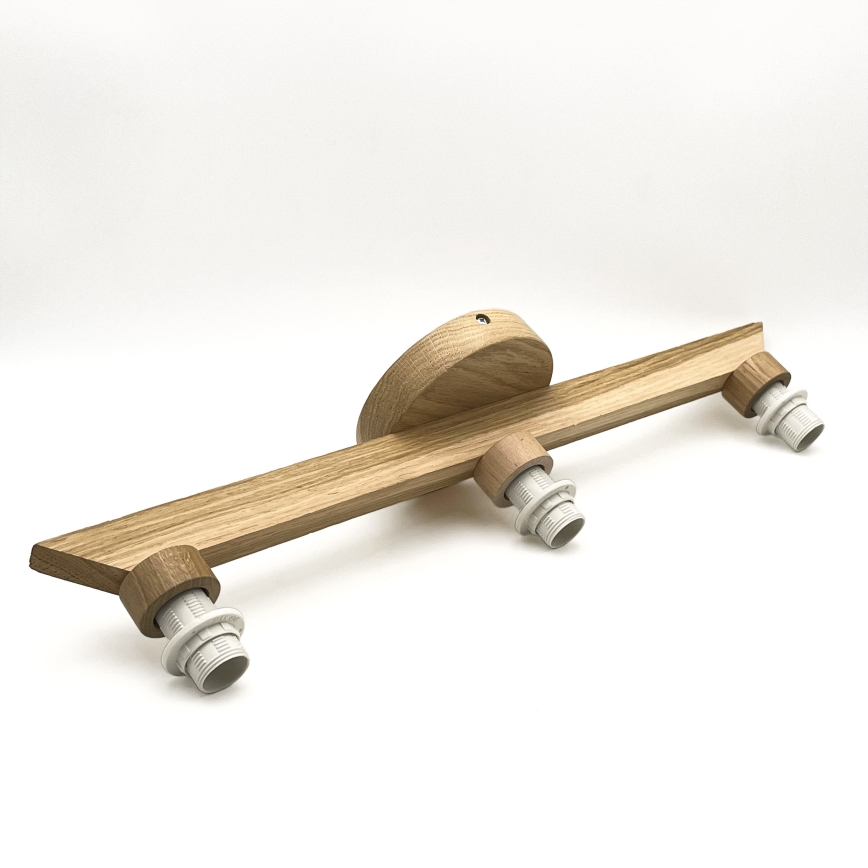 Mennyezeti csillár ANTONIO 3xE14/40W/230V tölgy