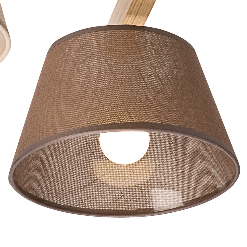 Mennyezeti csillár ANTONIO 3xE14/40W/230V tölgy