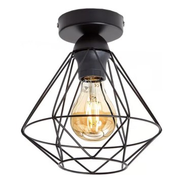 Mennyezeti lámpa 1xE27/40W/230V fekete
