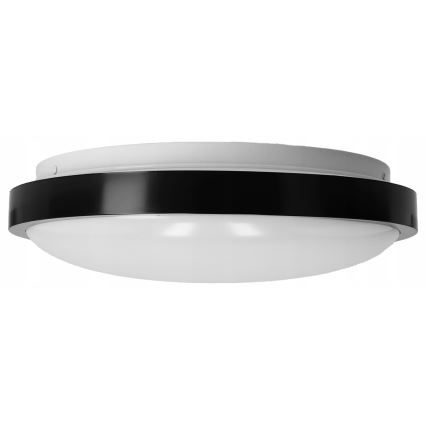 Mennyezeti lámpa 2xE27/40W/230V Ø 29,5 cm fekete