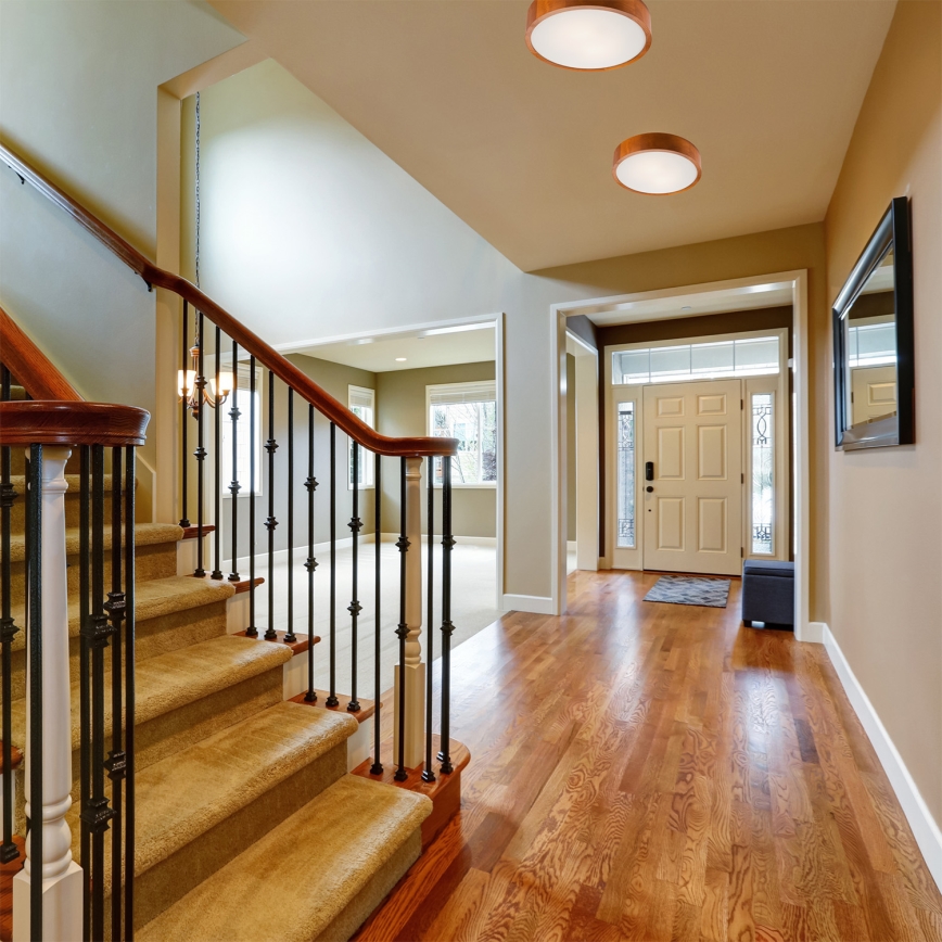 Mennyezeti lámpa 2xE27/60W/230V fenyő