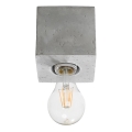 Mennyezeti lámpa ABEL 1xE27/60W/230V beton