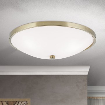 Mennyezeti lámpa AIDA 3xE27/60W/230V átm. 40 cm réz