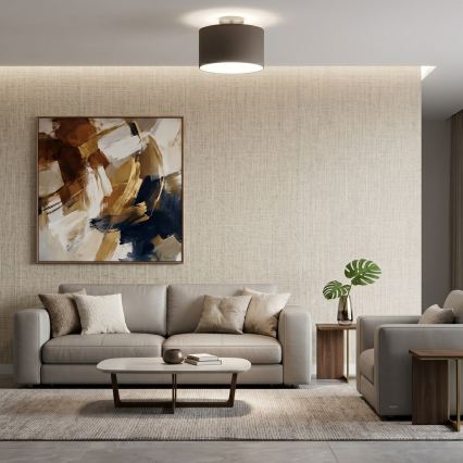 Mennyezeti lámpa ARDEN 1xE27/15W/230V átm. 25 cm fekete