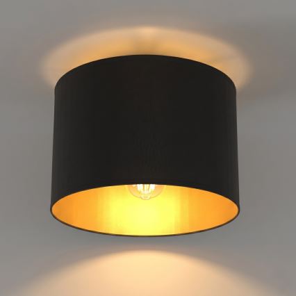Mennyezeti lámpa ARDEN 1xE27/15W/230V átmérő 25 cm fekete