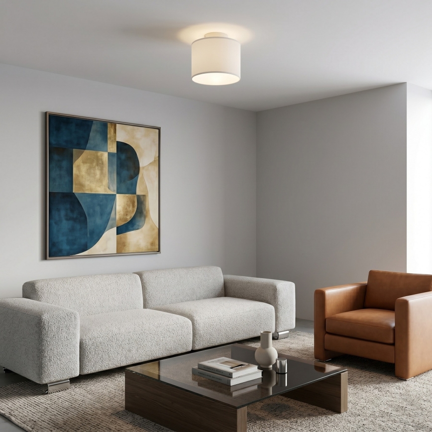Mennyezeti lámpa ARDEN 1xE27/15W/230V Ø 18 cm fehér