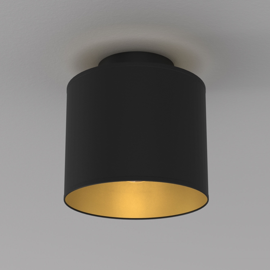 Mennyezeti lámpa ARDEN 1xE27/15W/230V Ø 18 cm fekete