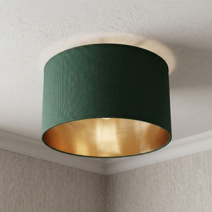 Mennyezeti lámpa ARDEN 1xE27/15W/230V Ø 40 cm zöld