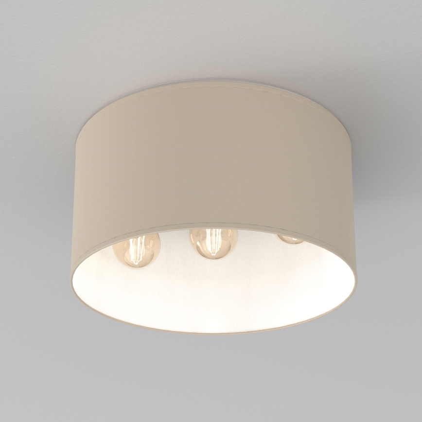 Mennyezeti lámpa ARDEN 3xE27/15W/230V, Ø 40 cm, bézs
