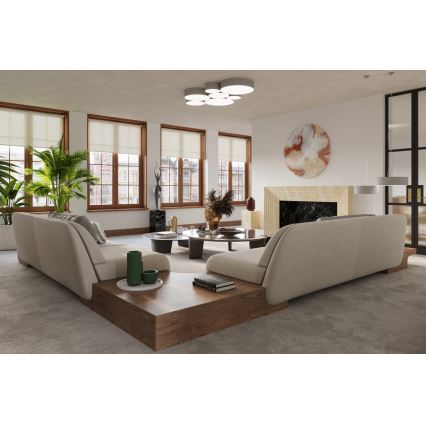 Mennyezeti lámpa ARENA 35 2xE27/60W/230V szürke