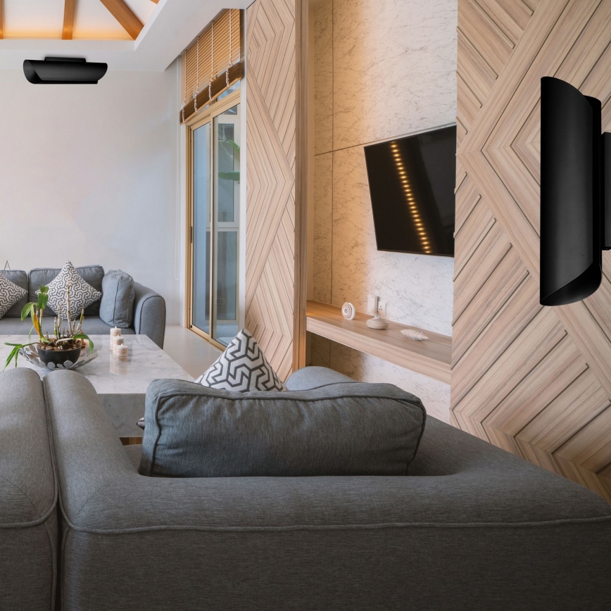 Mennyezeti lámpa BARBOS 2xG9/8W/230V fekete