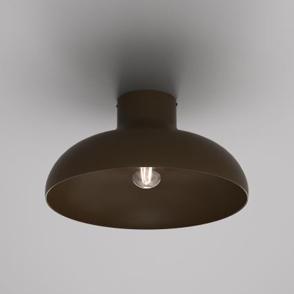 Mennyezeti lámpa BASCA 1xE27/15W/230V átm. 40 cm barna