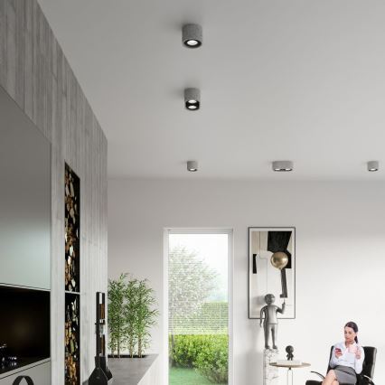 Mennyezeti lámpa BASIC AR111 1xGU10/40W/230V beton