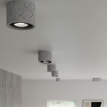 Mennyezeti lámpa BASIC AR111 1xGU10/40W/230V beton